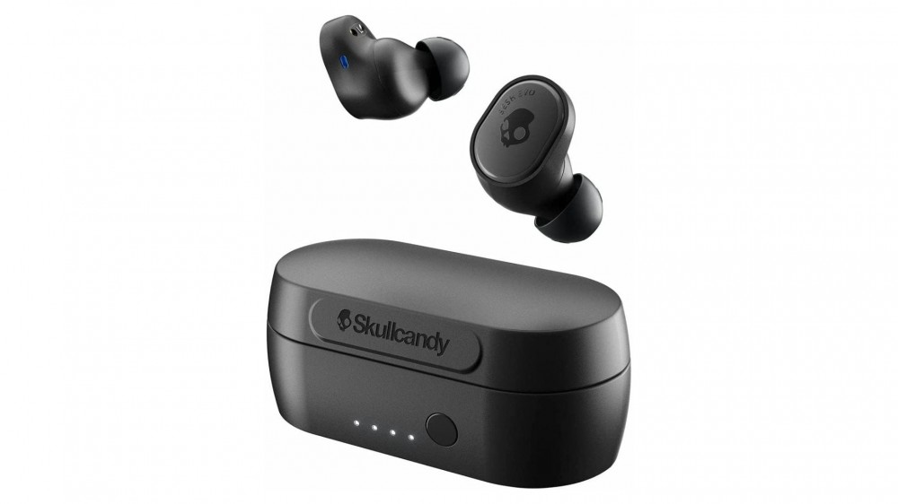 Skullcandy Sesh Evo Sound Isolating True Wireless Earbuds in the color true black