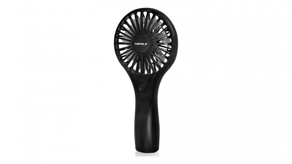 TriPole Handheld Mini Battery Operated Fan