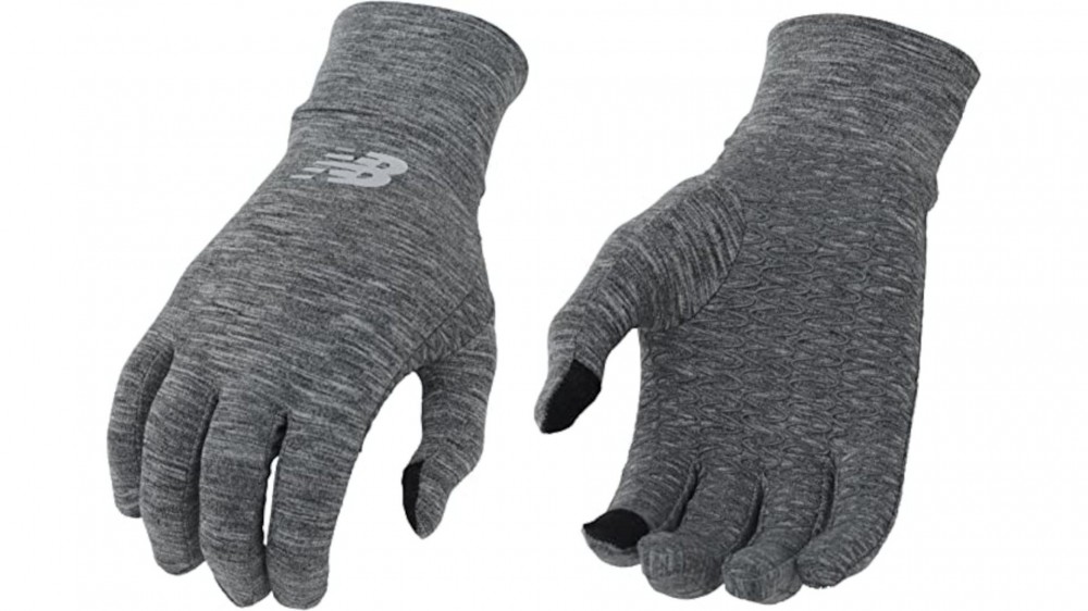 Two running gloves sit side by side.