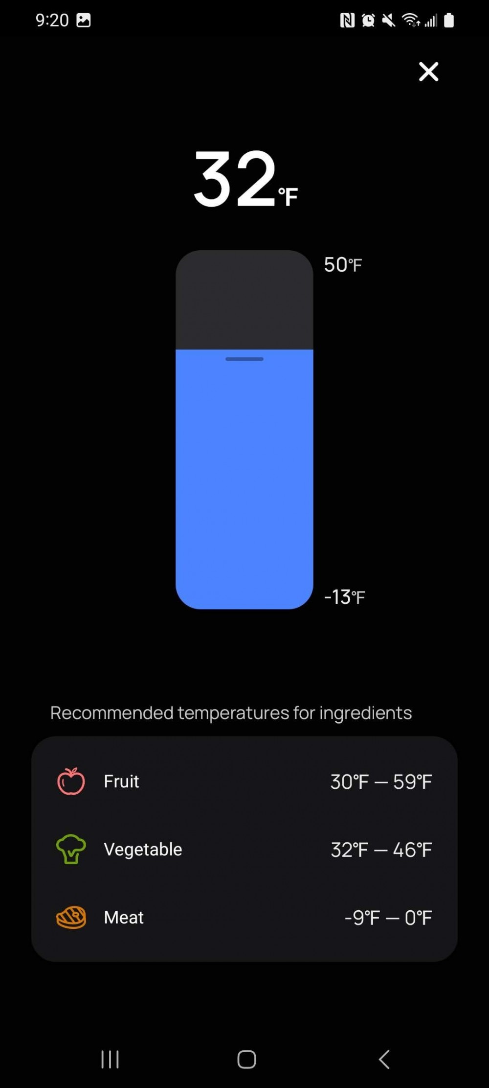 EcoFlow Glacier app controls