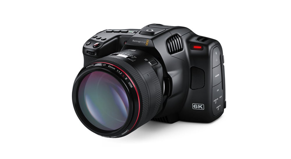 Blackmagic 6K Pro cinema camera front